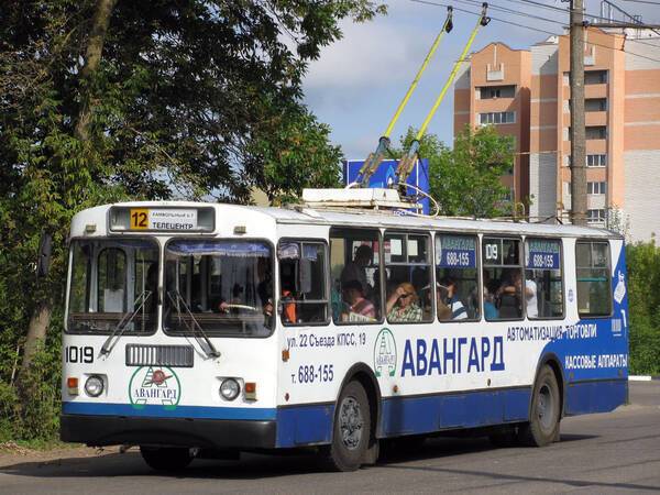 В Брянске с 1 мая изменится маршрут троллейбуса №12