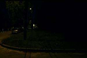 В Брянске пешеходная аллея по переулку Новозыбковскому погрузилась во тьму