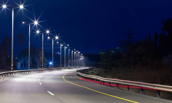На федеральных дорогах Брянщины построят 16 км линий электроосвещения
