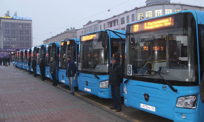 Для брянской автоколонны-1403 приобретут 19 новых автобусов