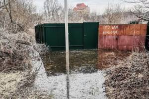 В Брянске затопило 6 приусадебных и садовых участков