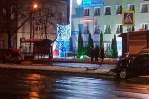 В Брянске на проспекте Московском столкнулись легковушки