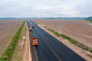 В Брянской области наполовину отремонтировали участок трассы А-240