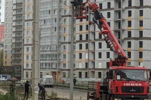 В Брянске продолжается ремонт проезда между улицами Горбатова и Степной