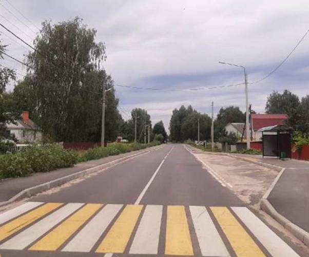 В Брянске отремонтировали дорогу по улице Загородной