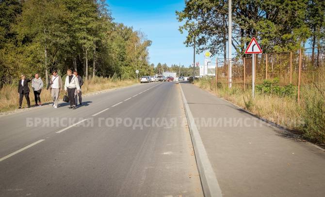 В Брянске на дороге к новому военному госпиталю обнаружили недостатки