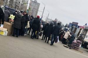 В Брянске на городской ярмарке забыли о социальной дистанции