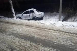 В Брянске пассажирка молодого водителя сломала 4 ребра