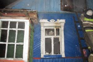 В Брянском районе сгорел жилой дом: есть пострадавший