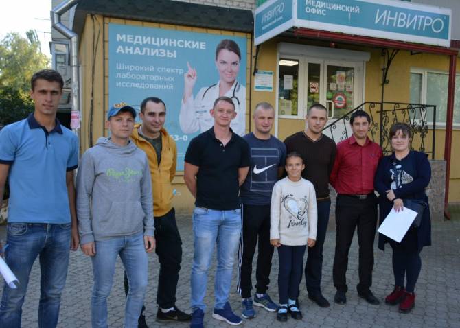 Новозыбковские футболисты стали донорами костного мозга
