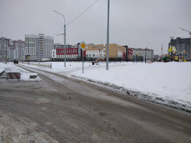 В Брянске фактически открыли движение по новой улице Грибачева