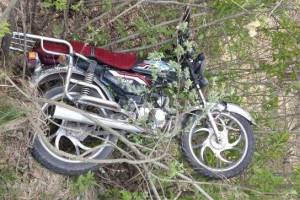На брянской трассе перевернулся и разбил голову 37-летний мотоциклист