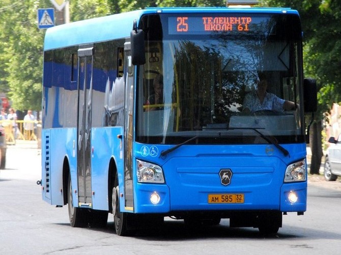 В Брянске водители «синих» автобусов в край обнаглели