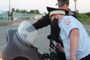В Брянске полицейские поймали 29 пьяных байкеров