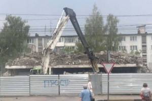 В Брянске на месте снесенного ДК Гагарина появится торговый центр