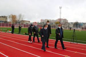 В Брянске завершился капитальный ремонт стадиона «Спартак»