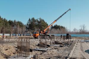 В Брянске на строительстве Дворца зимних видов спорта завершился этап земляных работ