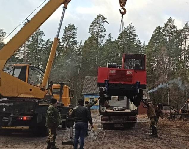 Брянским лесничим вручили новую технику