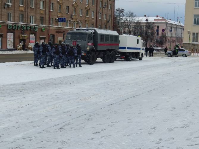 В Брянске полиция не позволила провести протестную акцию