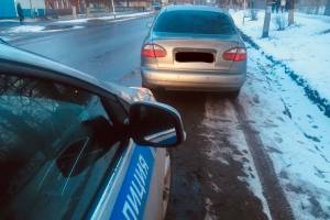 В Новозыбкове поймали пьяным за рулем лишенного прав 37-летнего водителя