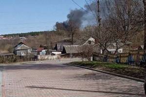 В брянском посёлке Климово сгорели два жилых дома