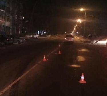 В Брянске 20-летний водитель отправил в больницу пешехода-нарушителя