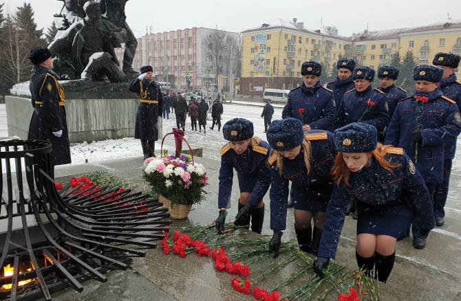В Брянске почтили память погибших защитников Отечества
