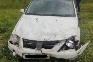 Под Севском 37-летний водитель Lada перевернулся и сломал рёбра