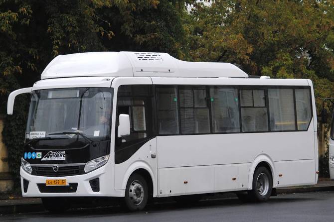 В Брянской области на линии вышли новые газовые автобусы