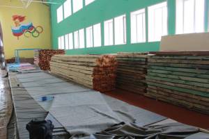 В Климовском районе завершается ремонт в спортшколе