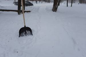 Жители Брянска начали скупать лопаты для расчистки снега