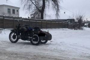В Брянске задержали пьяного 20-летнего парня за рулем мотоцикла «Урал»