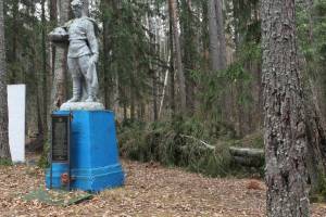 Партизанский мемориал под Брянском очистят от поваленных деревьев