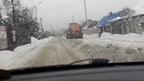 После критики в адрес губернатора в Брянске на Малыгина начали чистить снег