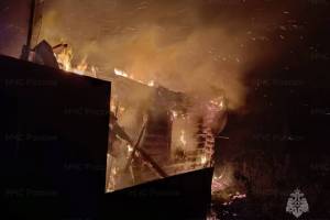 В Почепском районе при пожаре в доме погиб 60-летний мужчина