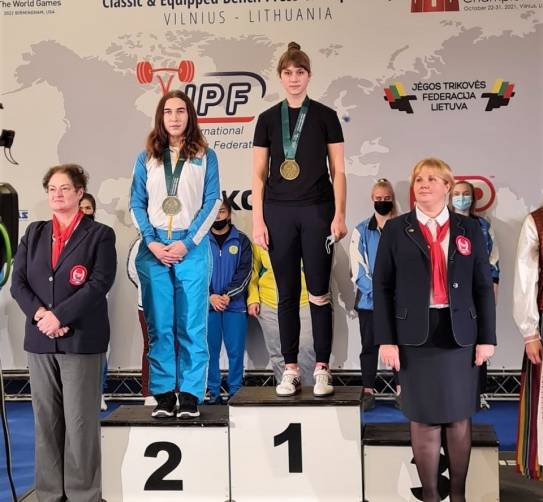 Брянская спортсменка стала чемпионкой мира по пауэрлифтингу