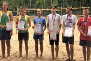 На Брянщине определили победителей первенства области по пляжному волейболу