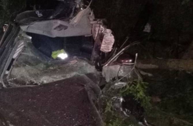 В Трубчевском районе погибли водитель и пассажир автомобиля Honda Accord