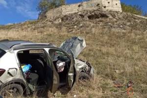 Брянцы на машине сорвались с горы Машук в Пятигорске