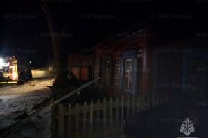В Климовском районе в посёлке Хоромное сгорел жилой дом