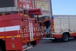 В Брянске сообщили о пожаре в павильоне на Центральном рынке