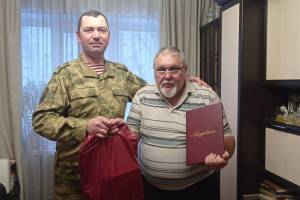 В Брянске отметил юбилей ветеран военного оркестра