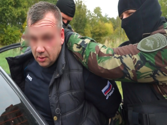 Появилось видео задержания подельника брянского экс-депутата