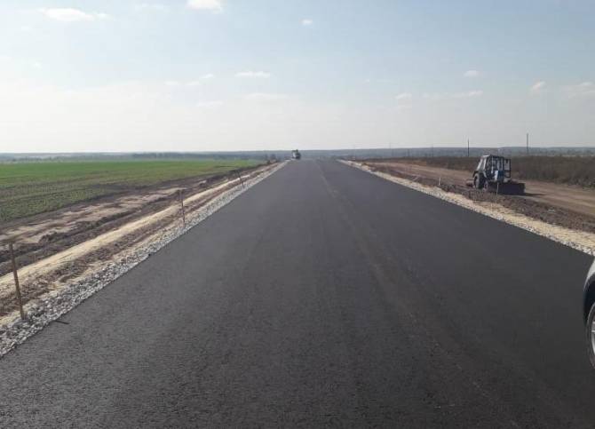 В Брянской области заасфальтировали 7 километров трассы «Локоть-Кретово-Турищево»
