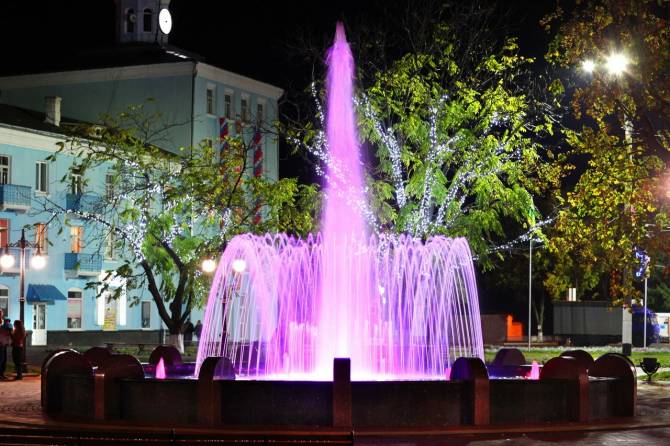 В Новозыбкове единственный в городе фонтан законсервировали до весны