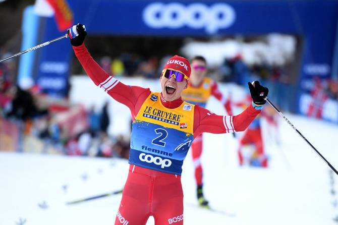 Норвежцы назвали монстром брянского лыжника Большунова 