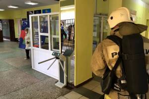 В Клинцах сотрудники МЧС эвакуировали колледж