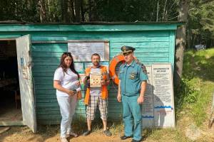 Жителей Дубровского района поведению у воды учат спасатели