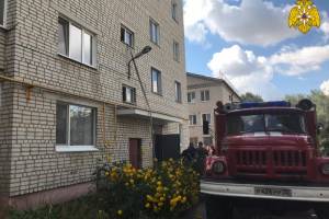 В Стародубе из горящей пятиэтажки эвакуировали 15 человек