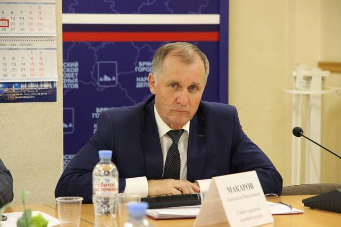 Мэр Брянска Александр Макаров отчитается о своей работе перед депутатами